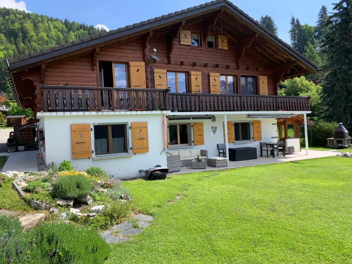Chalet Le Slalom Arveyes Exterior photo
